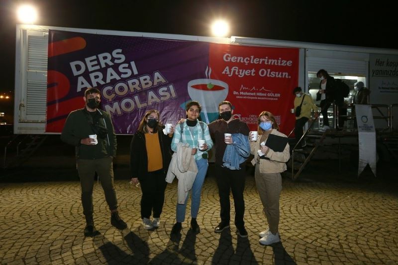 Ordu’da sınav ve ders arası çorba molası
