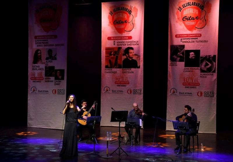 10. Uluslararası Antalya Gitar Festivali sanatseverlerle buluştu