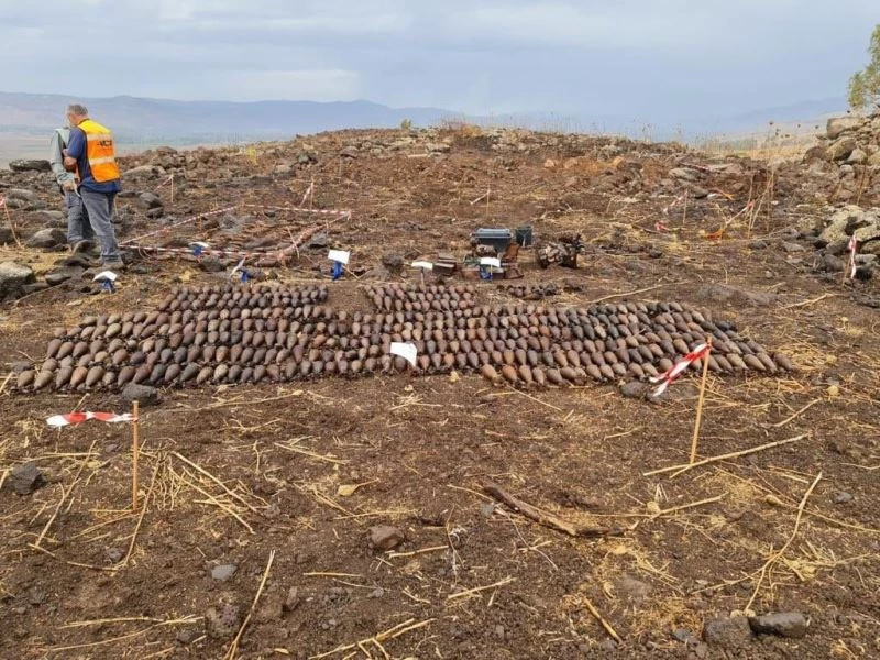 İsrail, 1967 İsrail - Arap Savaşı’ndan kalan mühimmat deposunu buldu
