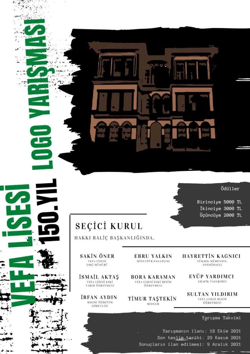 Vefa Lisesi, 150. yıl logosunu belirleyecek
