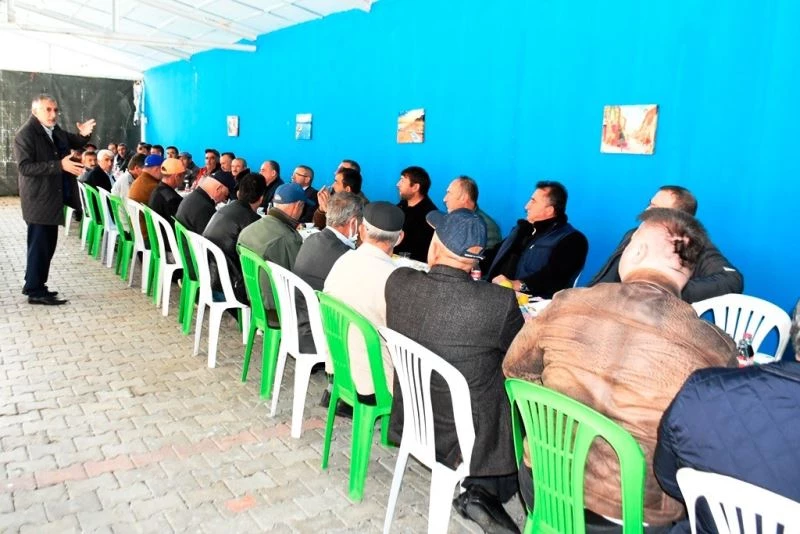 Başkan Bozkurt hemşehri buluşma toplantılarına devam ediyor
