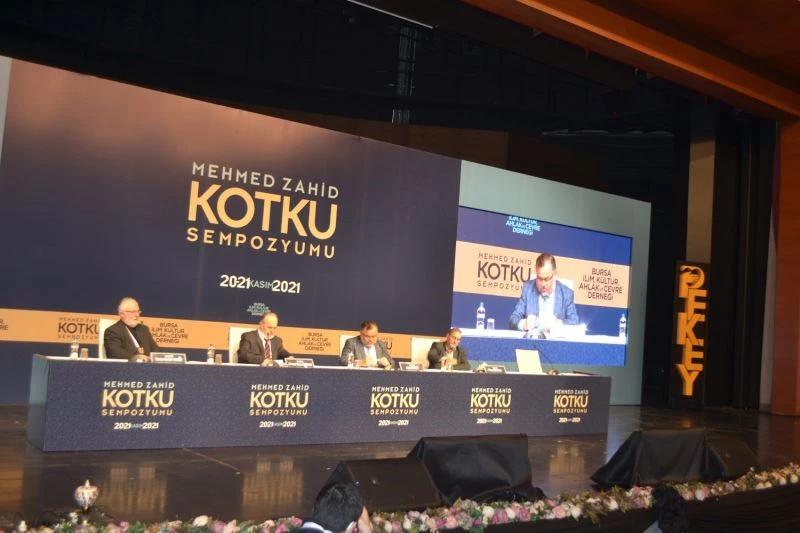 Mehmed  Zahid Kotku Sempozyumu Bursa’da başladı

