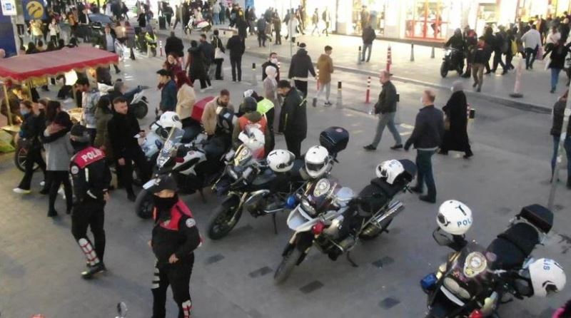 Bakırköy’de motosiklet denetimi
