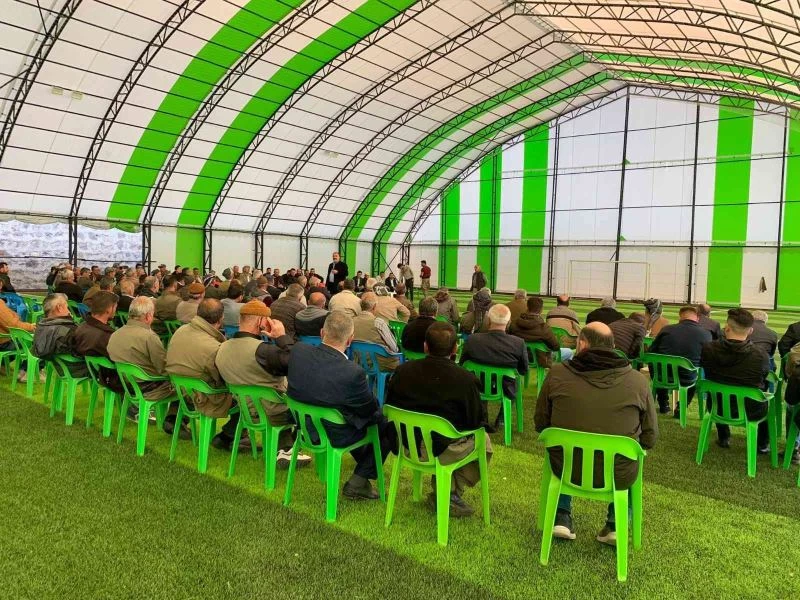 Şenoba belediye başkanından halk toplantısı
