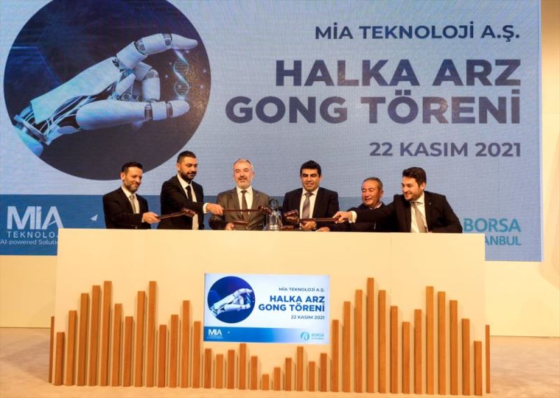 Borsa İstanbul’da gong MİA Teknoloji için çaldı