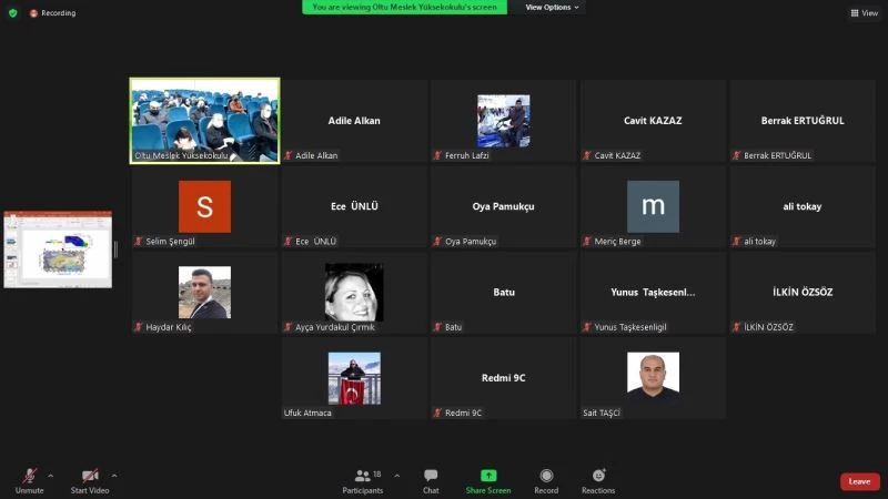 Uydu sistemleri ile yapılan bilimsel araştırmalara yönelik seminer düzenlendi
