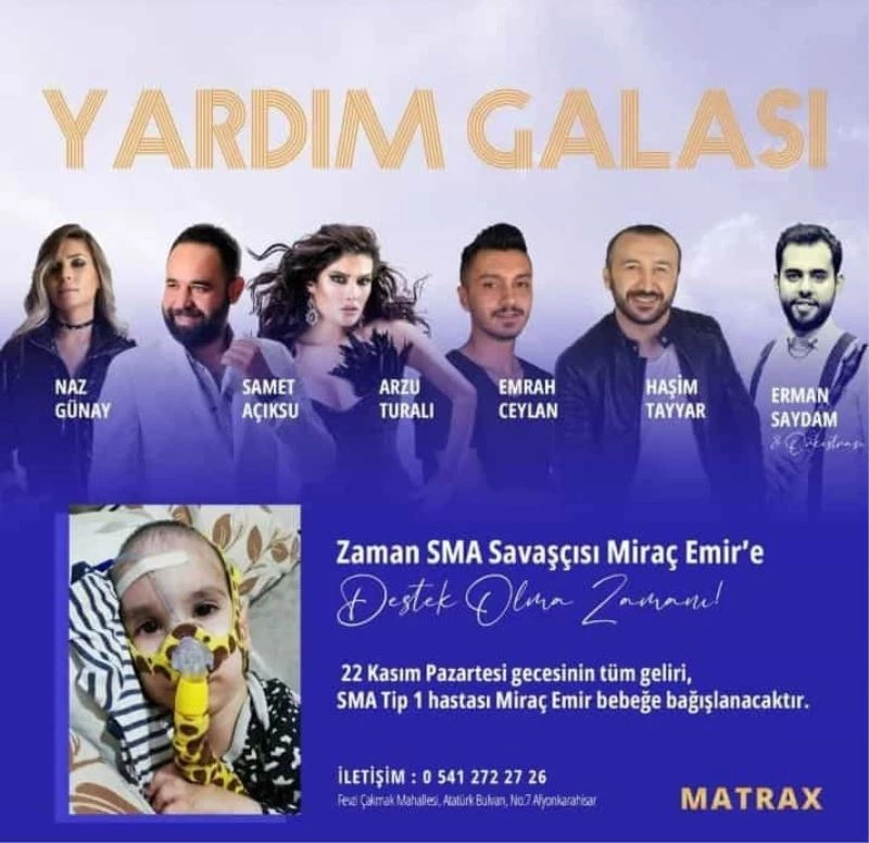 Afyonkarahisar’da ‘yardım galası’ adı altında skandal görüntüler
