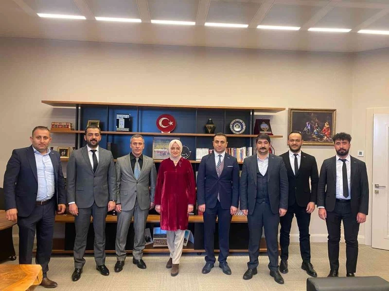 ASRİAD Van Şubesinin Ankara temasları sürüyor
