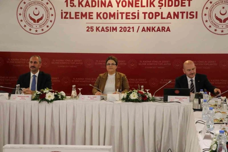 Adalet Bakanı Gül: “Bir kadının ısrarla takip edilmesine istenen bir yıllık hapis cezasının caydırıcı olmadığını düşünüyoruz”
