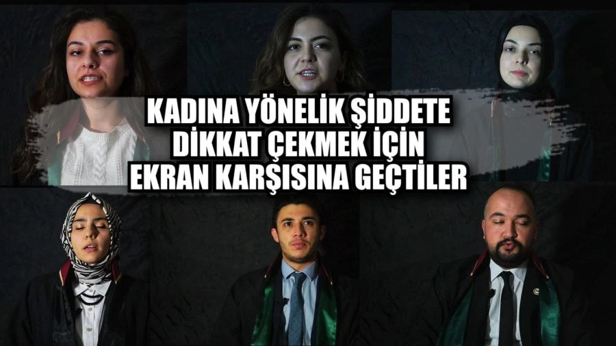 Genç avukatlar, kadına şiddete dikkat çekmek için Nazım Hikmet