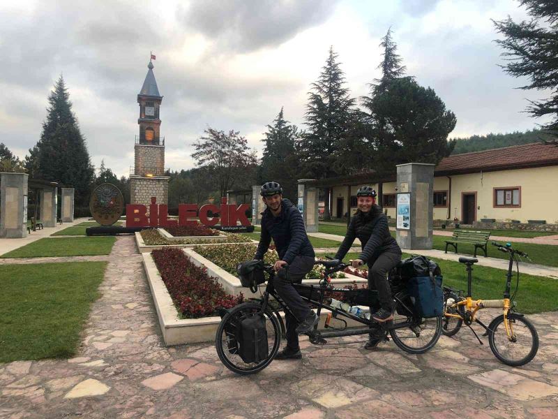 12 ülke 10 bin kilometrenin ardından Bilecik’e ulaştılar
