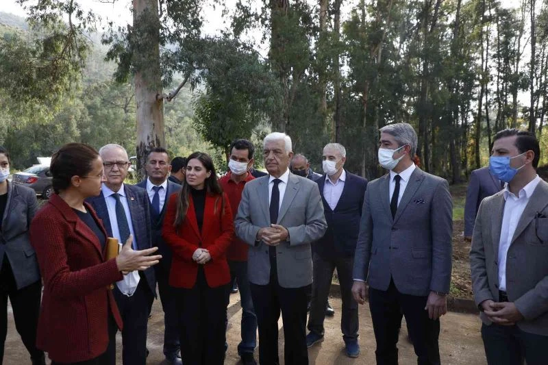 Marmaris’e Tıbbı Aromatik bitkiler koleksiyonu bahçesi
