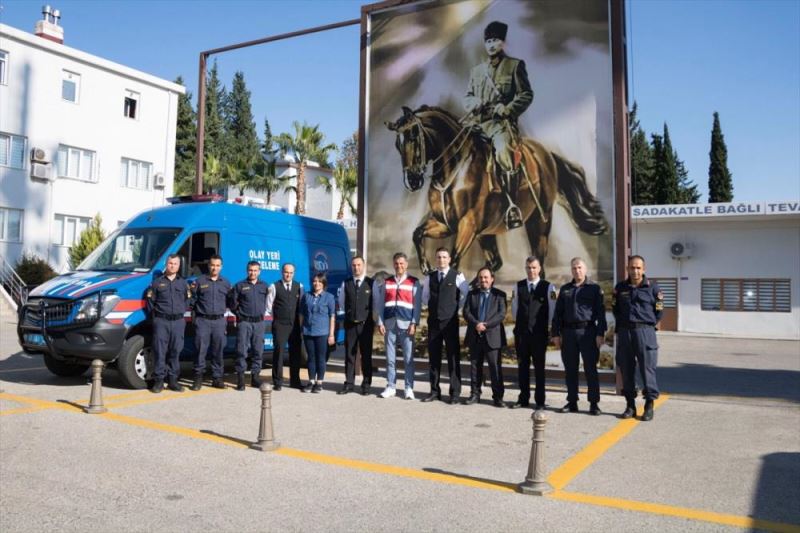 Antalya İl Jandarma Komutanlığı Olay Yeri İnceleme Timleri, akredite edilen timler arasında yer aldı