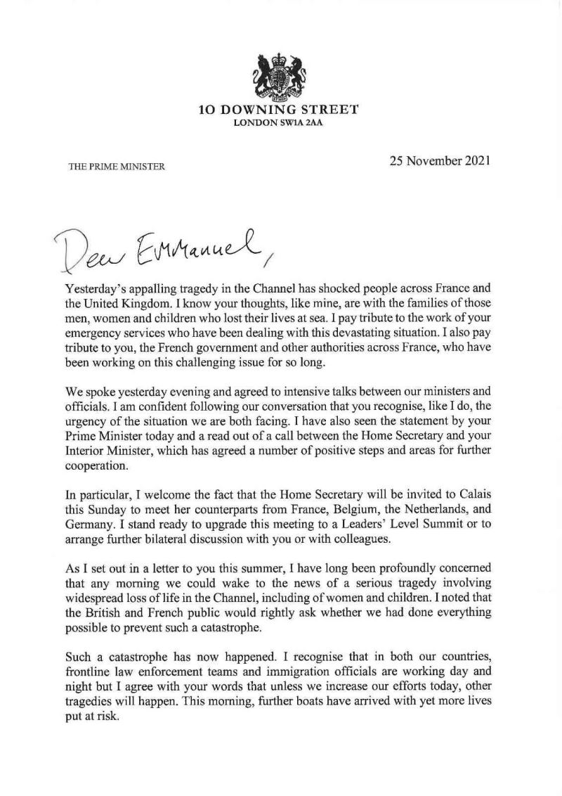 Fransa İçişleri Bakanı Darmanin ile İngiliz mevkidaşı Patel arasındaki görüşmeler iptal
