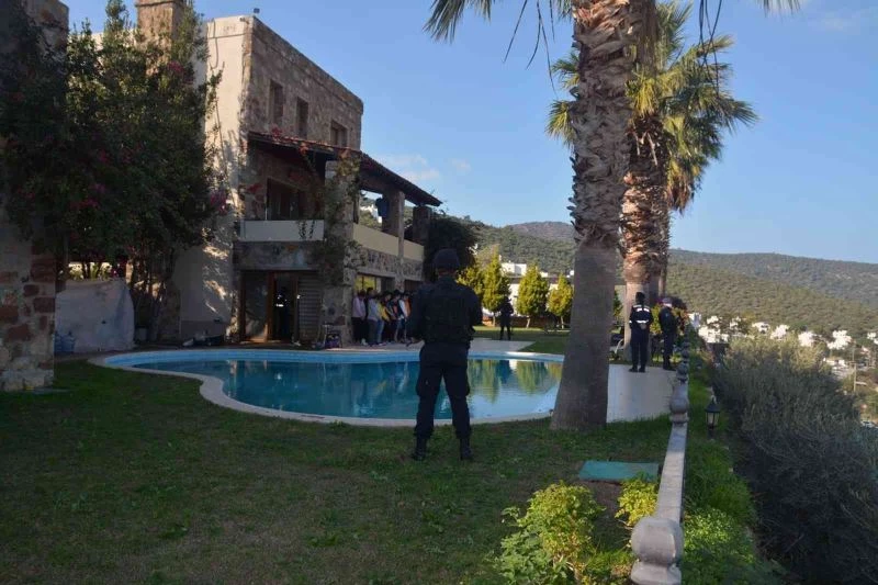 Tayvanlı uluslararası suç şebekesi Bodrum’da villa kiralamış
