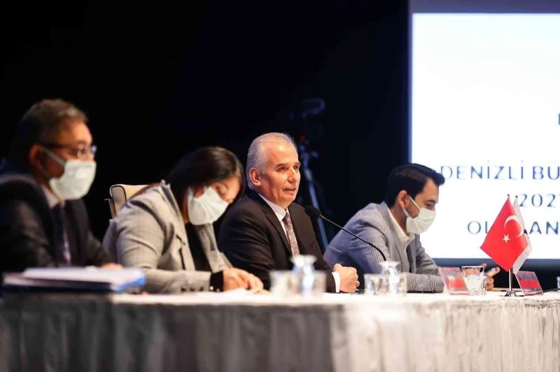 Denizli Büyükşehre 2.3 milyarlık rekor bütçe
