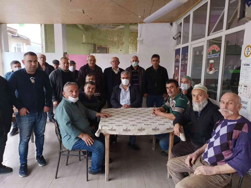 Kaymakam Yapıcı köylüleri dinledi
