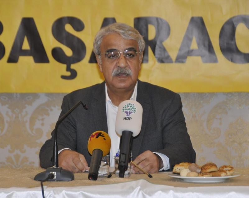 HDP Eş Genel Başkanı Sancar Adana