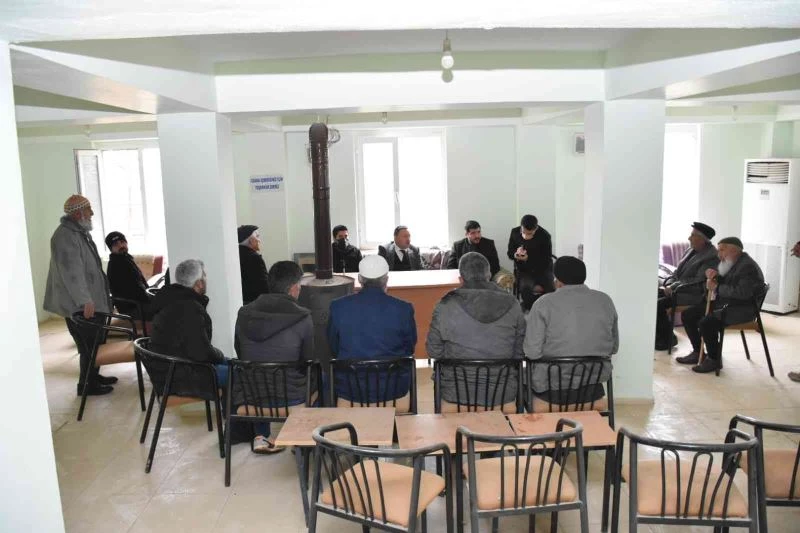 Başkan Beyoğlu hasta ve yaşlılarla bir araya geldi
