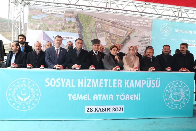 Bakan Yanık, Türkiye’nin ilk Sosyal Hizmetler Kampüsü’nün temelini attı
