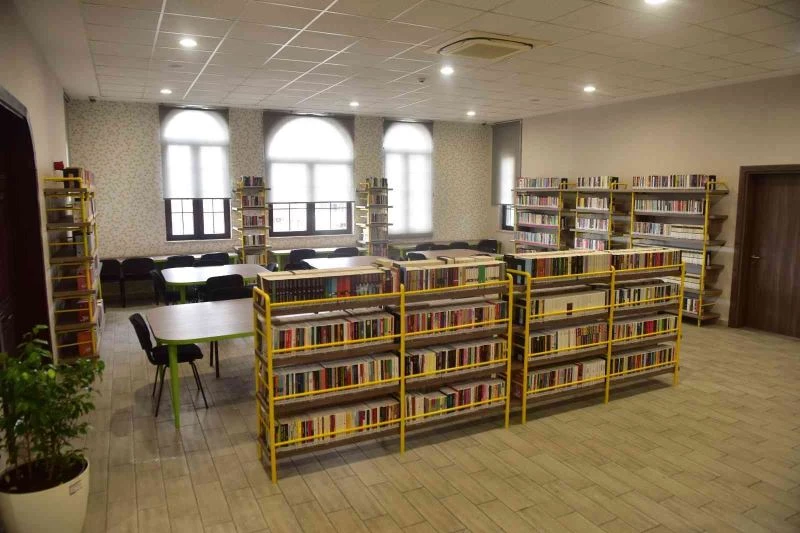 Amir Ateş Kütüphanesi açılıyor
