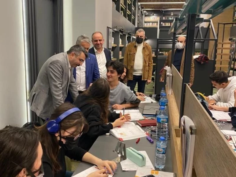 Uyumayan kütüphaneye 9 ayda 100 bin ziyaretçi
