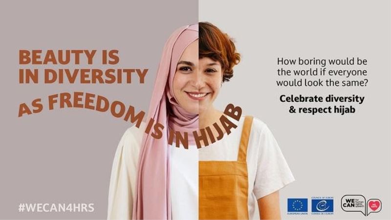 Fransa, Avrupa Konseyi’nin başörtülülere karşı ayrımcılık konusundaki kampanyasını iptal ettirdi
