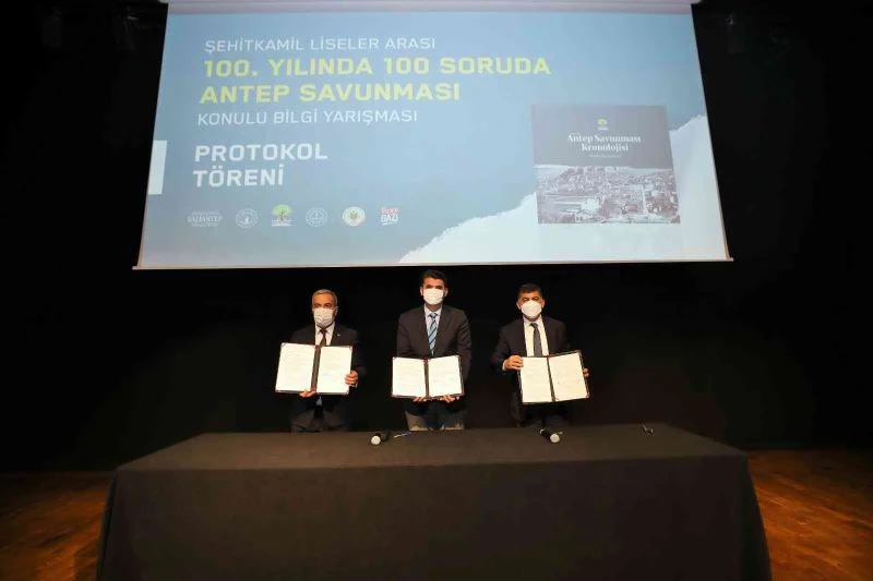 100 soruda Antep Savunması konulu bilgi yarışması
