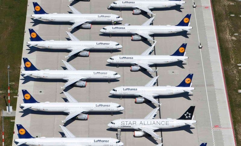 Alman havayolu şirketi Lufthansa, salgının başlamasından bu yana ilk kez kar açıkladı

