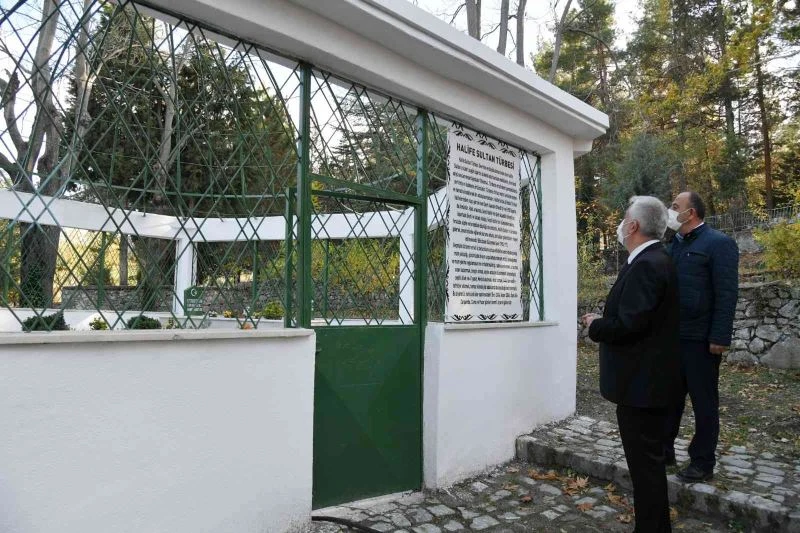 Isparta’da Halife Sultan Mezarlığına 8 bin kabirlik yeni alan oluşturuluyor
