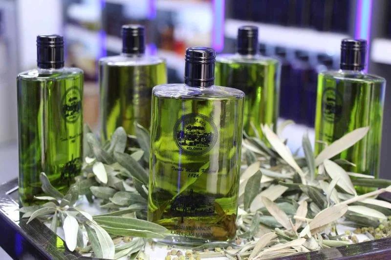 Derik zeytininden kolonya üretildi
