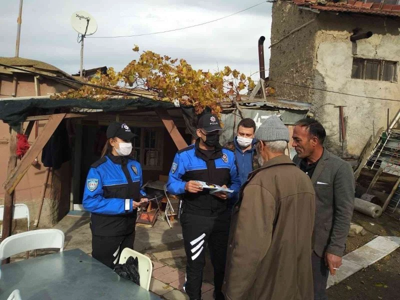 Polisten vatandaşlara 