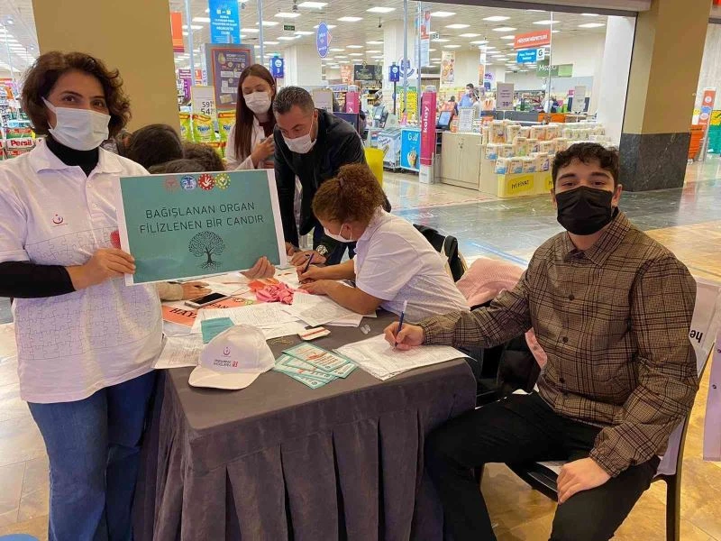 Organ bağışının önemini tek tek anlattılar
