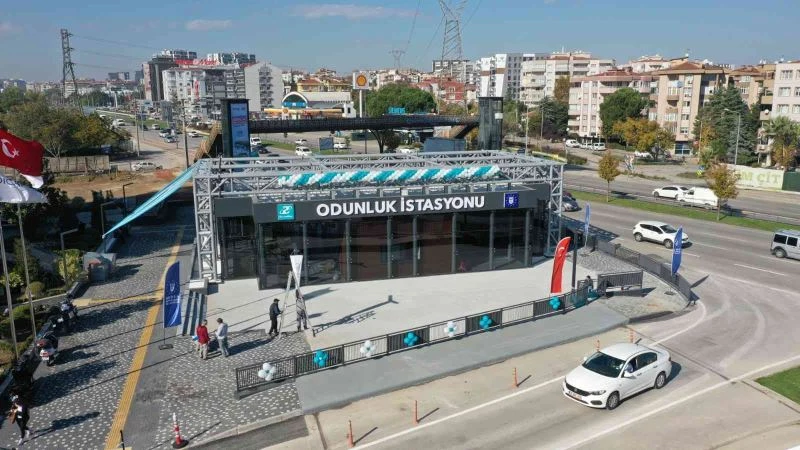 Bursaray Odunluk İstasyonu hizmete açıldı
