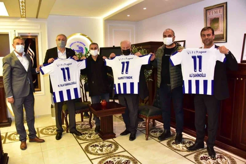 Vitraspor yöneticilerinden ziyaret
