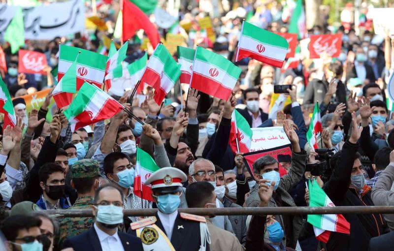 İran’da ABD büyükelçiliğinin işgalinin 42. yıldönümü kutlandı
