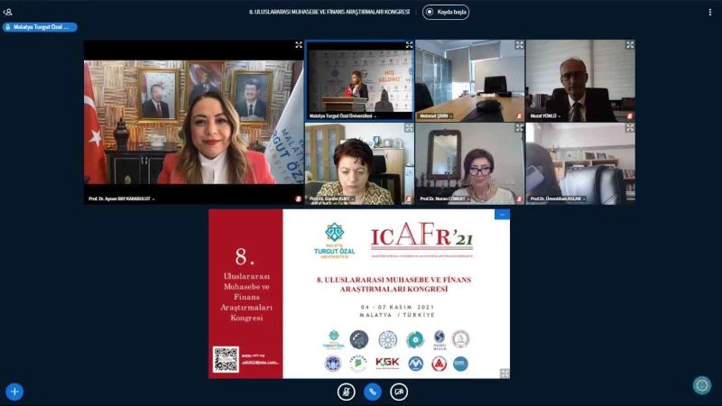 8. Uluslararası Muhasebe ve Finans Araştırmaları Kongresi MTÜ’de düzenlendi
