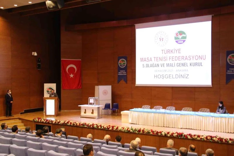 Masa Tenisi Federasyonu’nun yeni başkanı Oktay Çimen oldu
