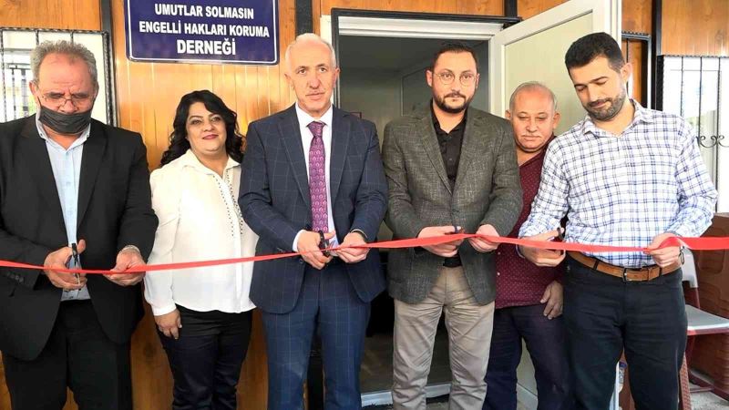 Umutlar Solmasın Engelli Hakları Koruma Derneği yeni binasına kavuştu
