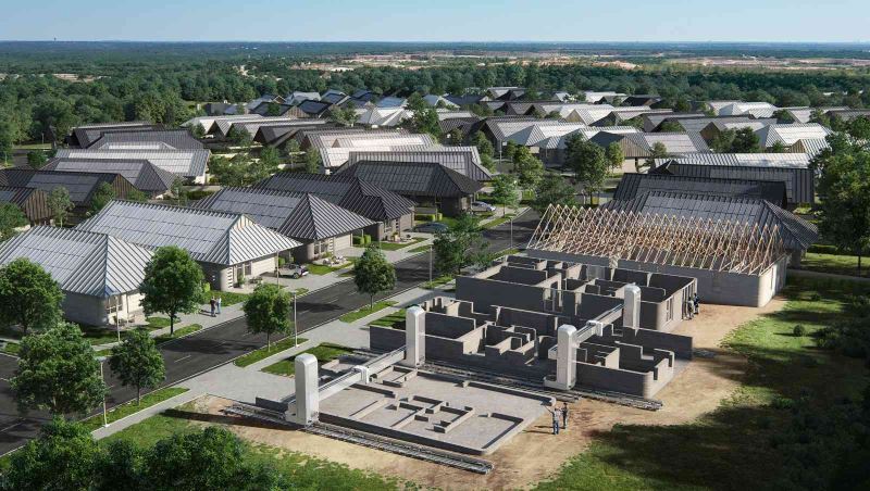 Texas’ta 3D evlerden mahalle inşa edilecek
