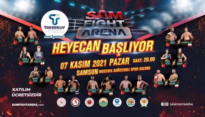 Sam Fıght Arena heyecanı başlıyor
