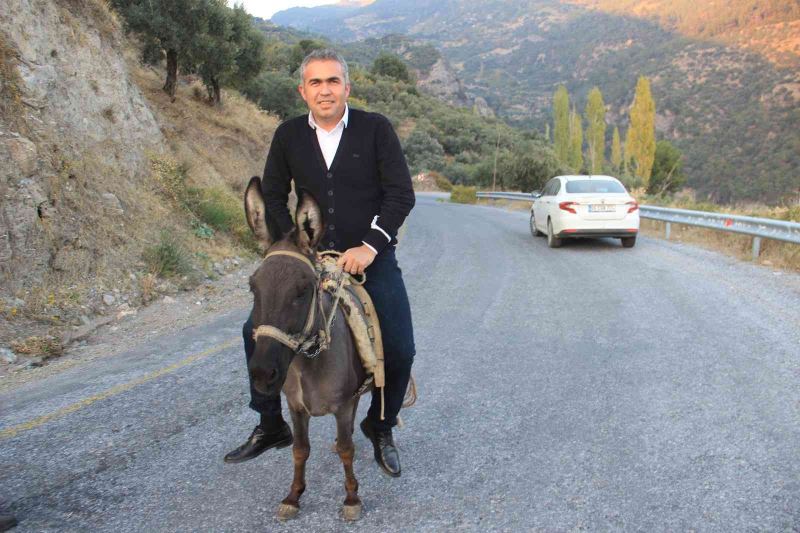 Tarım Müdürü, hem şaşırttı hem de çocukluğuna döndü
