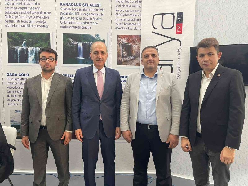 ZONDEF Başkanı Ziya Öncan, Numan Kurtulmuş ile buluştu
