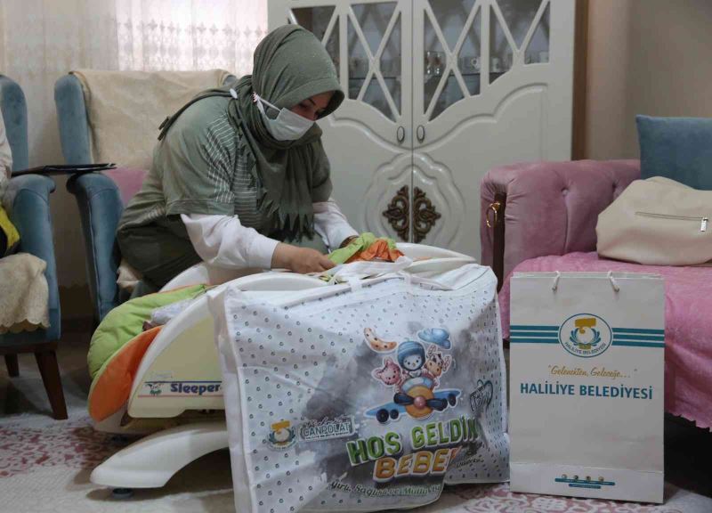 Haliliye Belediyesi bin 150 bebeğe “merhaba” dedi
