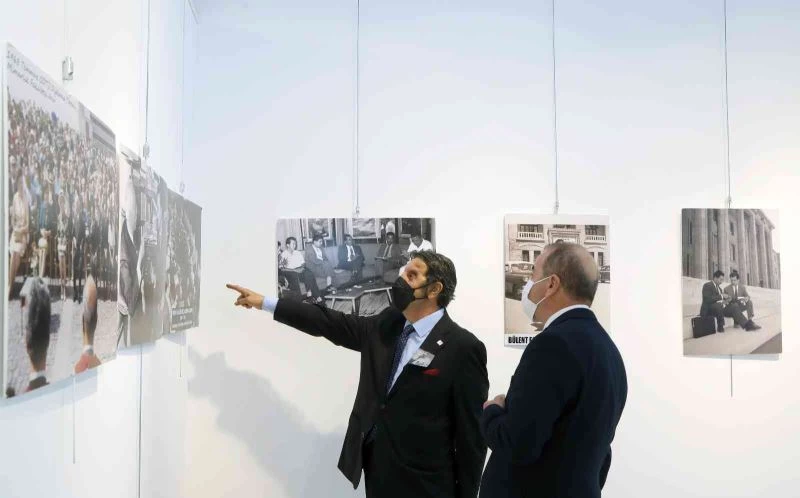 Bülent Ecevit Çankaya’da fotoğraf sergisinde anıldı
