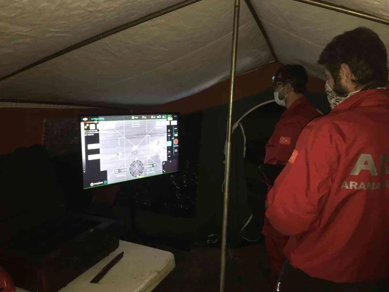 Eskişehir’de kaybolan yaşlı kadın termal özellikli drone ile arandı
