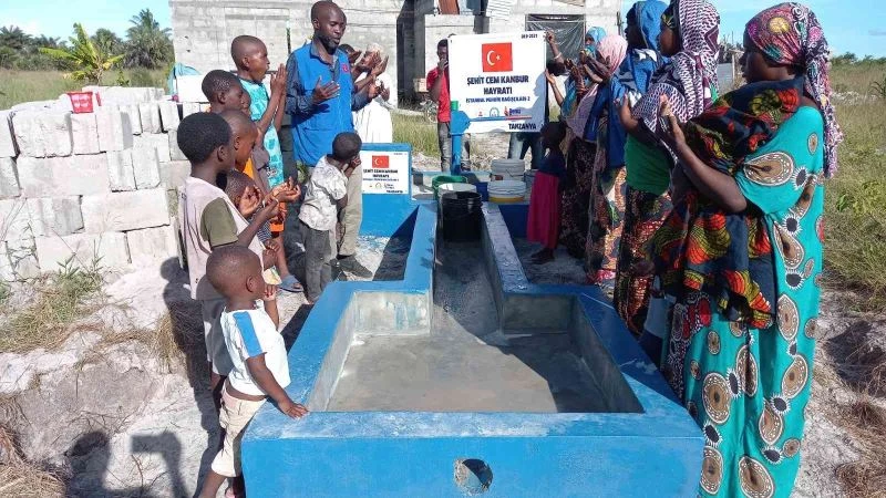 Bartınlı şehidin hayrına Tanzanya’da su kuyusu açıldı
