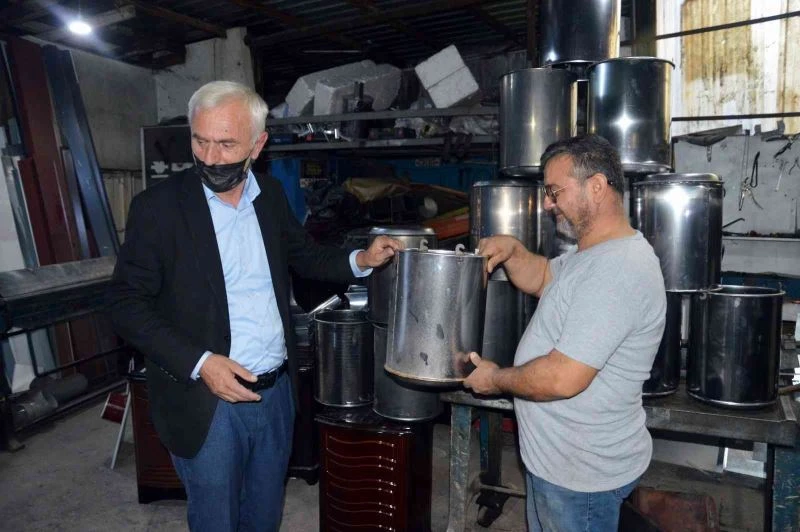 Kış ayları geldi, vatandaş sobacıların yolunu tuttu
