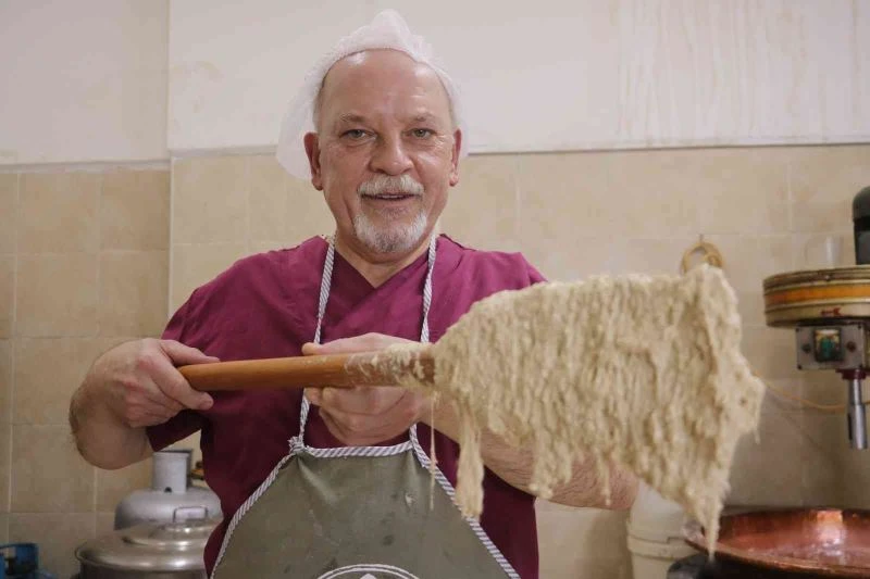 Geleneksel kış tatlısı tahin helvasına yoğun talep
