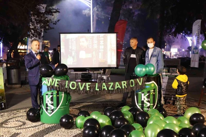 Lazarov vatandaşlarla buluştu
